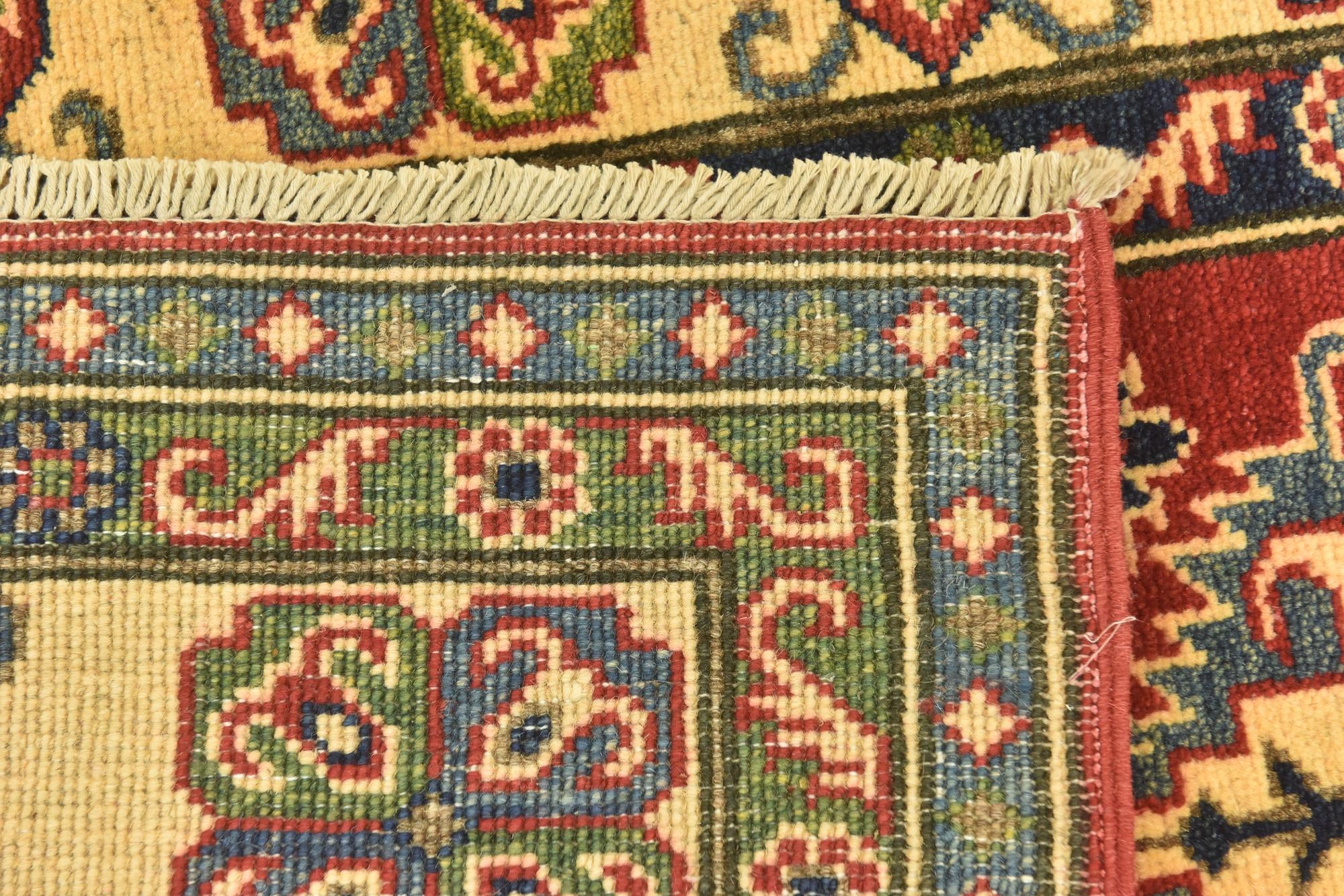5' x 6' 7 Hand Knotted Kazak Rug