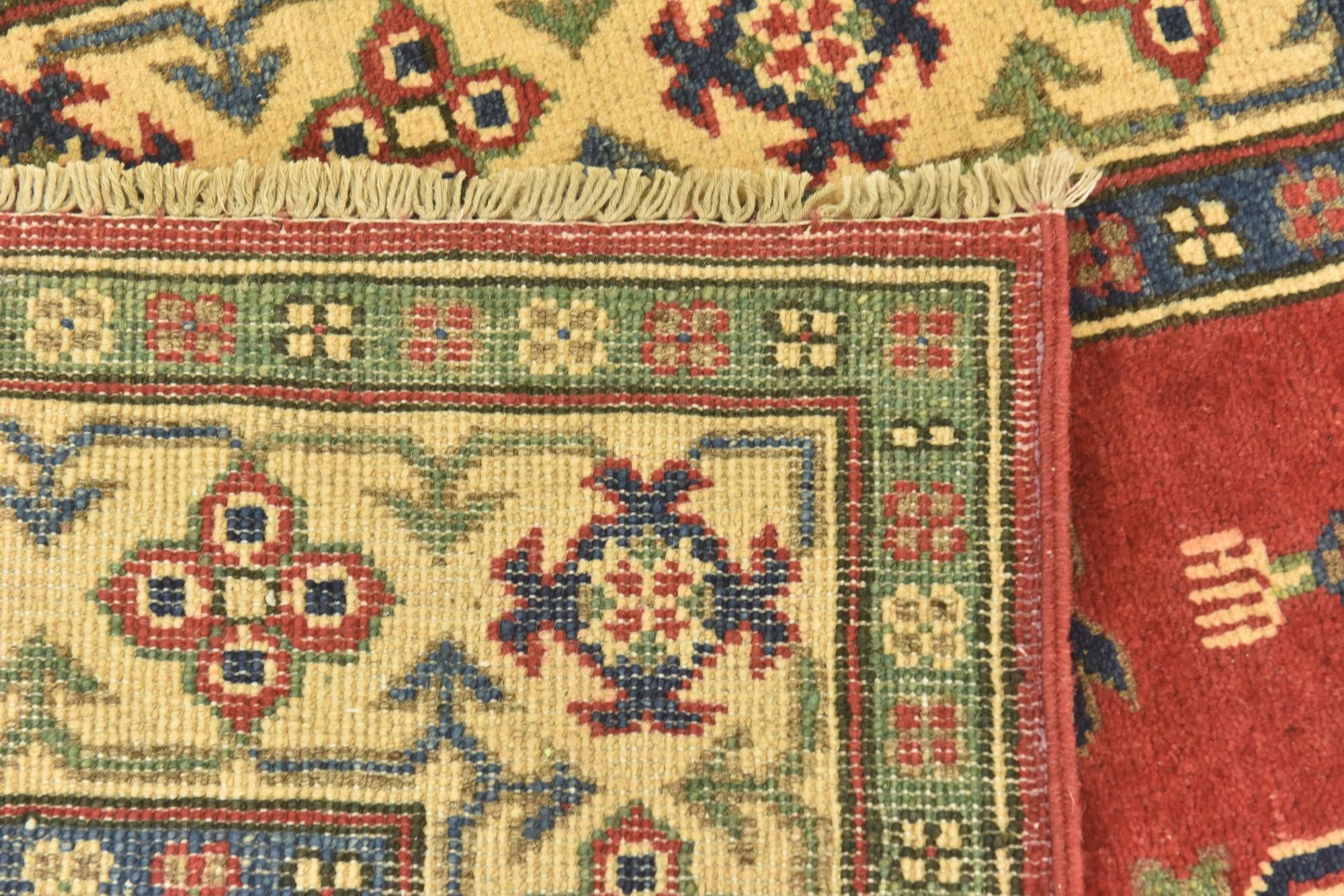4' 1 x 6' Hand Knotted Kazak Rug