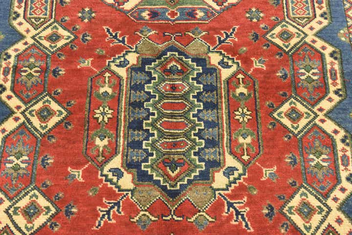 3' 10 x 5' 7 Hand Knotted Kazak Rug