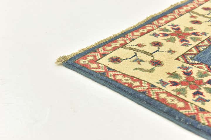 3' 10 x 5' 7 Hand Knotted Kazak Rug