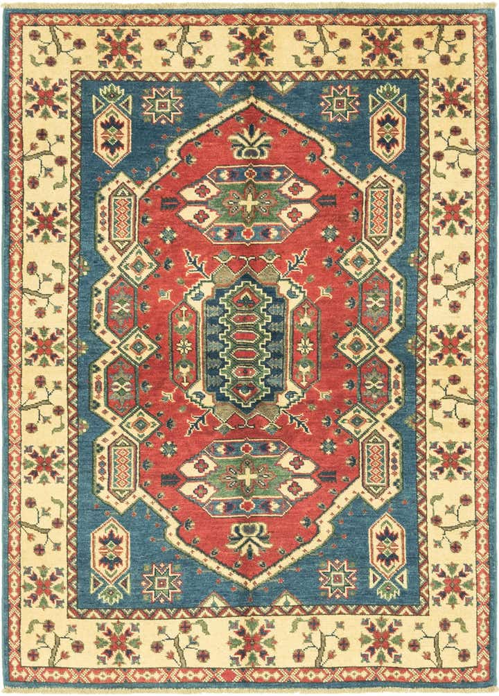 3' 10 x 5' 7 Hand Knotted Kazak Rug