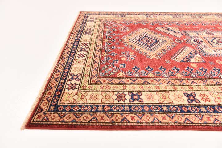 4' 11 x 6' 6 Hand Knotted Kazak Oriental Rug