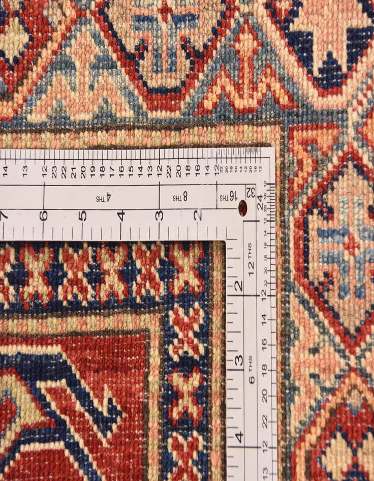 Detail image of 4' 11 x 6' 7  Hand Knotted Kazak Oriental Rug