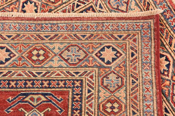 4' 11 x 6' 7 Hand Knotted Kazak Oriental Rug