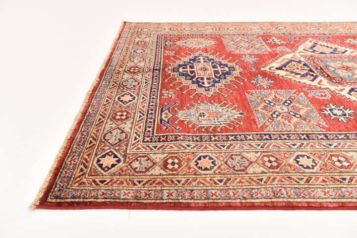 4' 11 x 6' 7 Hand Knotted Kazak Oriental Rug