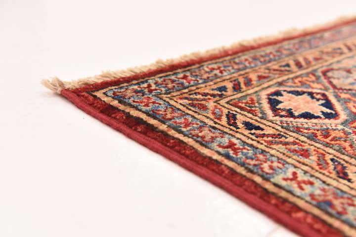 4' 11 x 6' 7 Hand Knotted Kazak Oriental Rug