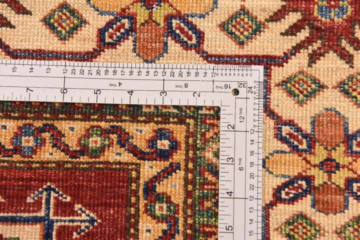 4' 11 x 6' 11 Hand Knotted Kazak Oriental Rug