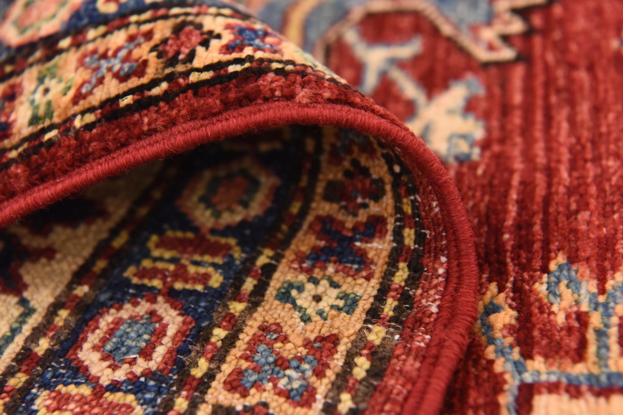 5' x 6' 6 Hand Knotted Kazak Oriental Rug