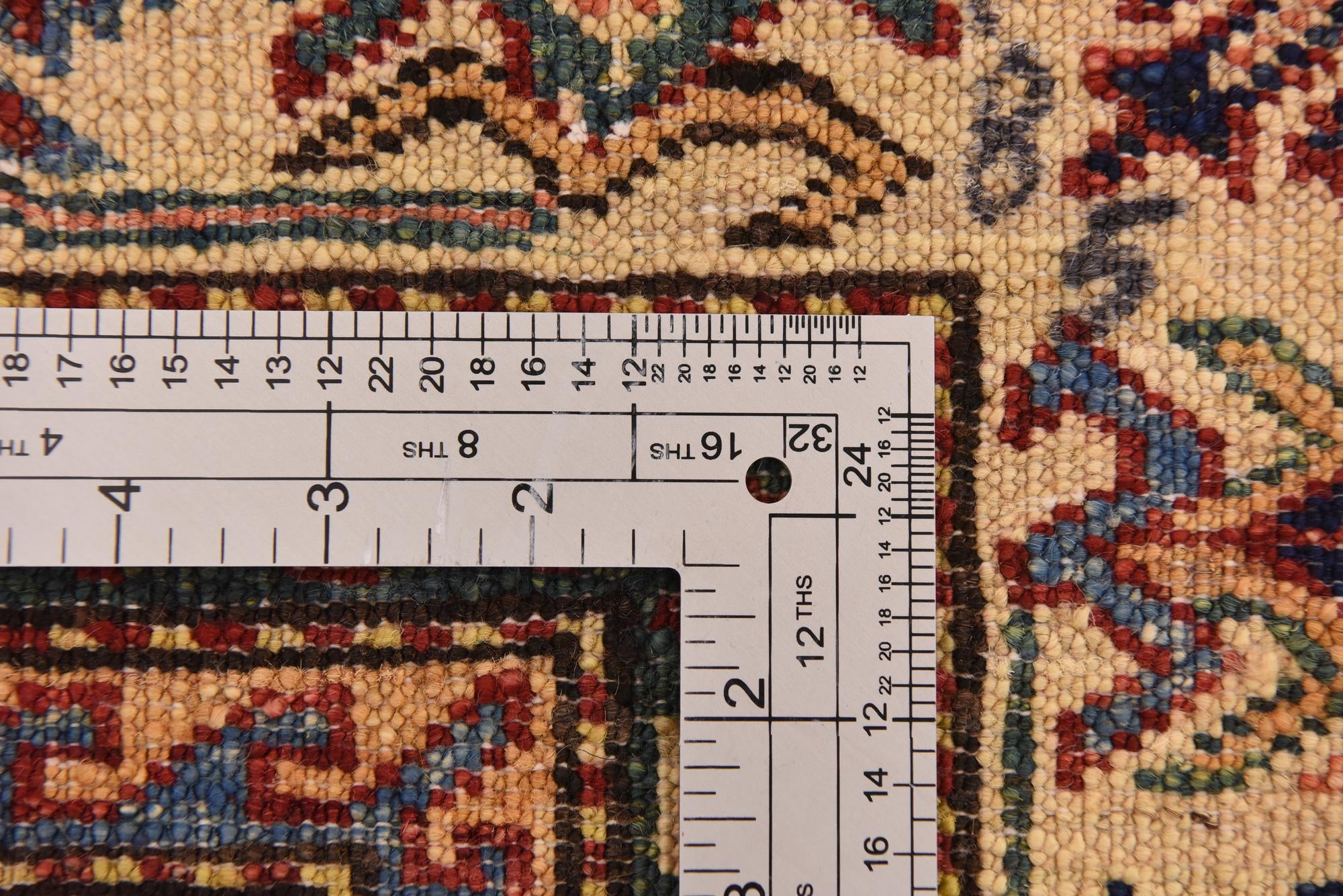 5' x 6' 6 Hand Knotted Kazak Oriental Rug