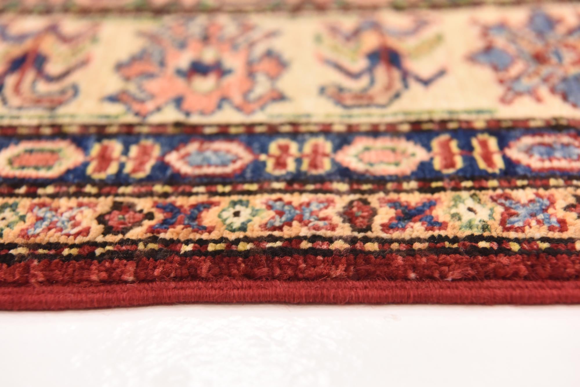 5' x 6' 6 Hand Knotted Kazak Oriental Rug