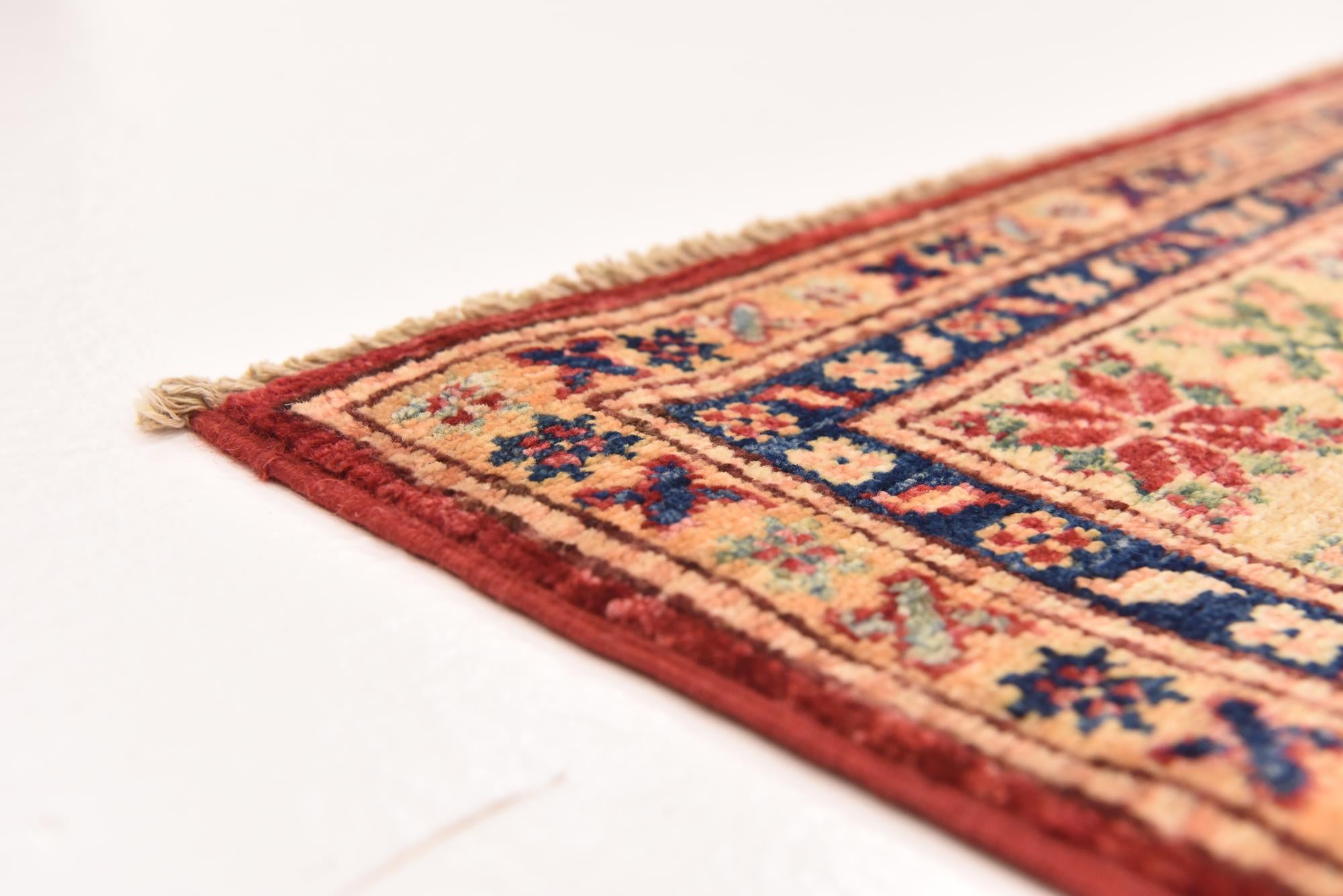 4' 11 x 6' 8 Hand Knotted Kazak Oriental Rug