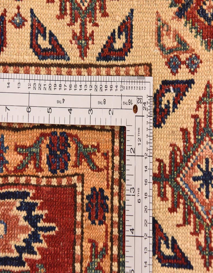 Detail image of 5' 7 x 8' 4  Hand Knotted Kazak Oriental Rug
