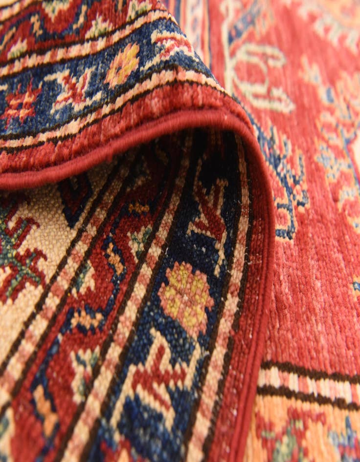 Detail image of 5' 7 x 8' 4  Hand Knotted Kazak Oriental Rug