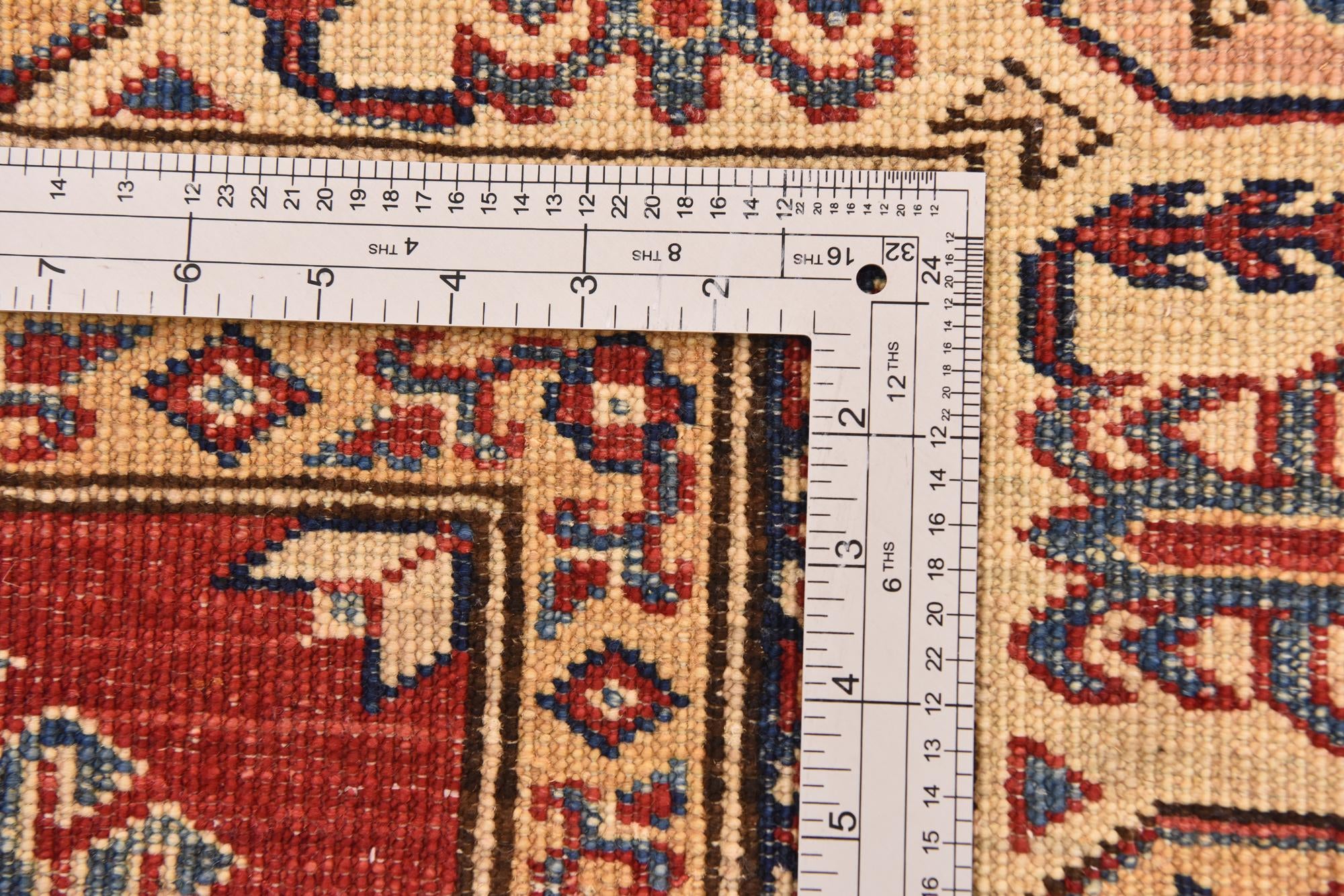 4' 11 x 6' 6 Hand Knotted Kazak Oriental Rug