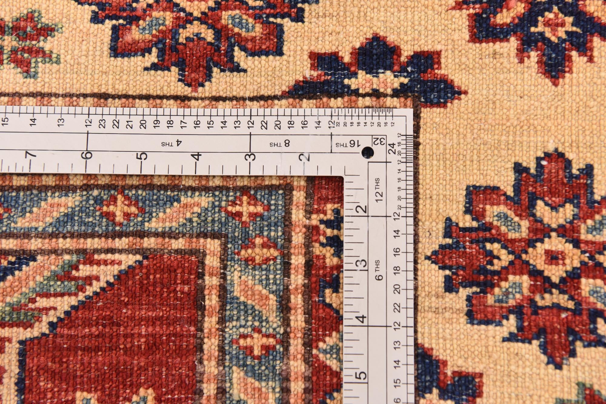 5' 7 x 7' 11 Hand Knotted Kazak Oriental Rug