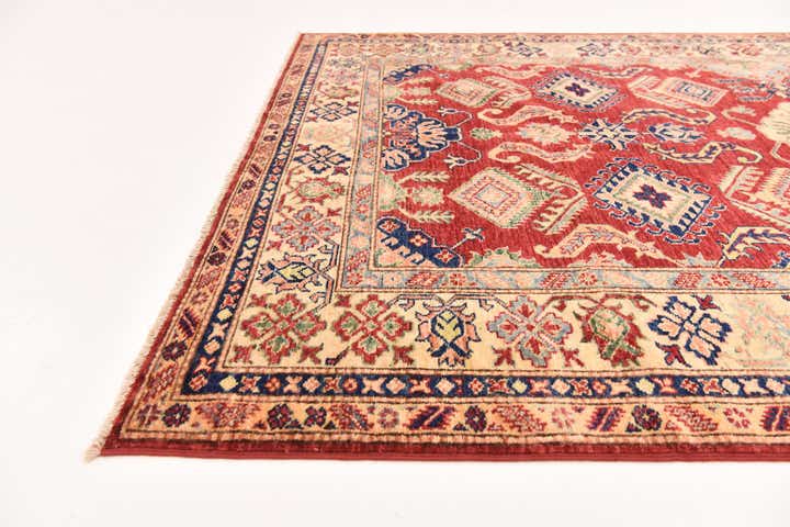 5' 7 x 7' 9 Hand Knotted Kazak Oriental Rug
