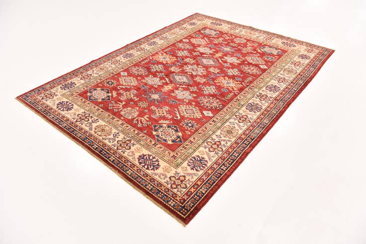 Detail image of 5' 8 x 7' 10 Hand Knotted Kazak Oriental Rug