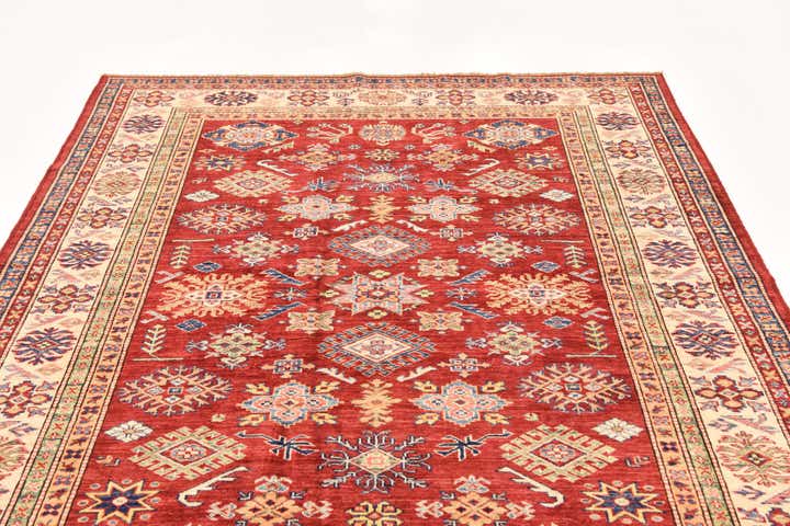 5' 8 x 7' 10 Hand Knotted Kazak Oriental Rug