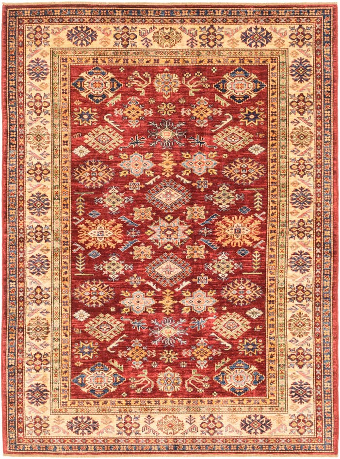 Detail image of 5' 8 x 7' 10 Hand Knotted Kazak Oriental Rug