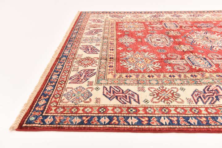 5' 7 x 8' 2 Hand Knotted Kazak Oriental Rug