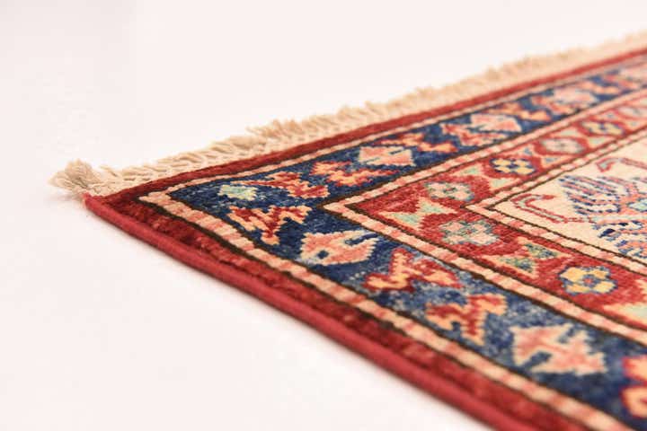 5' 7 x 8' 2 Hand Knotted Kazak Oriental Rug