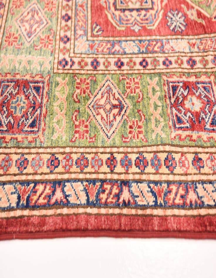 Detail image of 5' 6 x 8'  Hand Knotted Kazak Oriental Rug