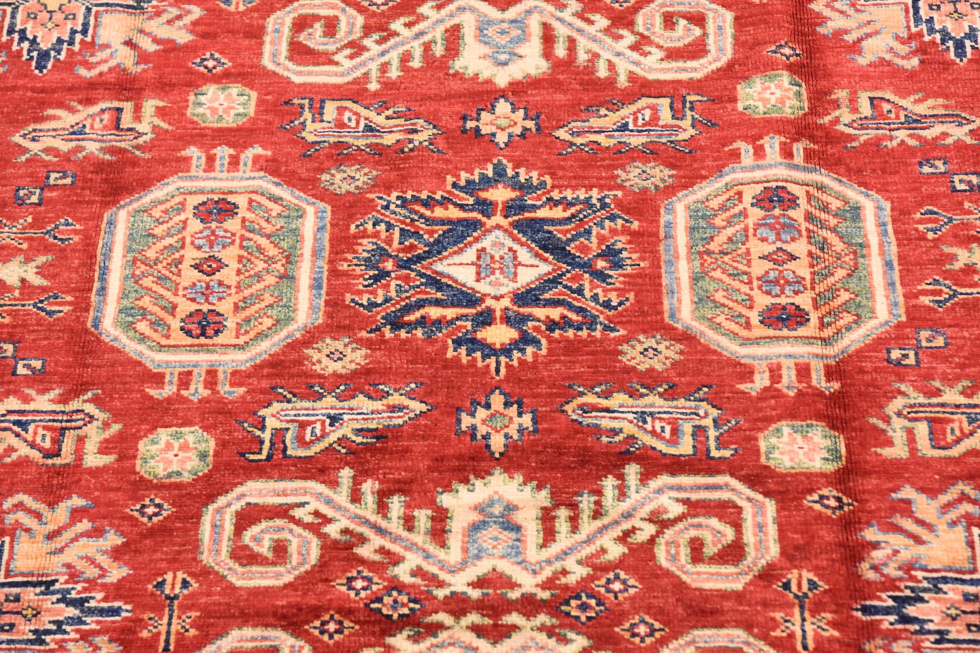 5' 6 x 7' 10 Hand Knotted Kazak Oriental Rug