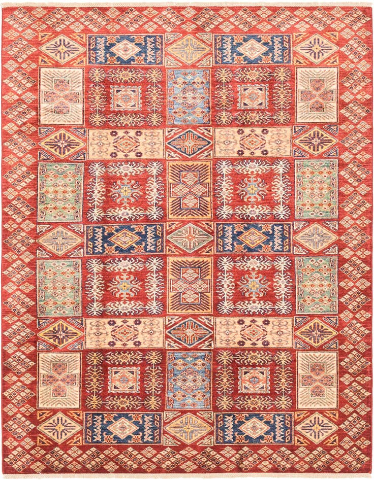 Detail image of 5' 8 x 7' 11 Hand Knotted Kazak Oriental Rug
