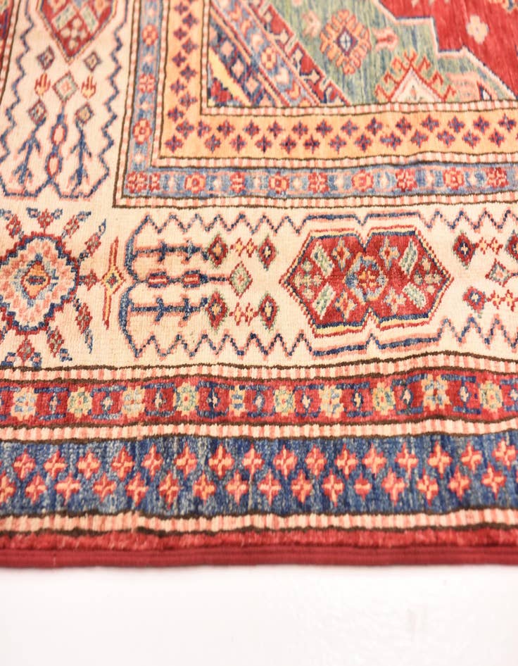 Detail image of 5' 7 x 7' 5  Hand Knotted Kazak Oriental Rug