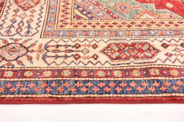 5' 7 x 7' 5 Hand Knotted Kazak Oriental Rug