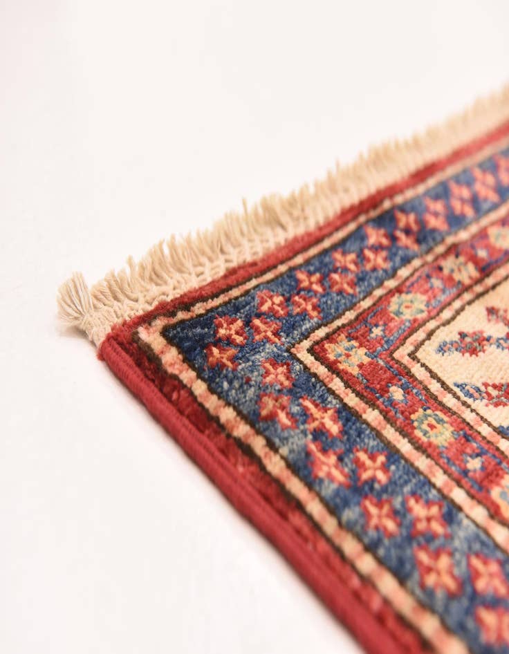 Detail image of 5' 7 x 7' 5  Hand Knotted Kazak Oriental Rug