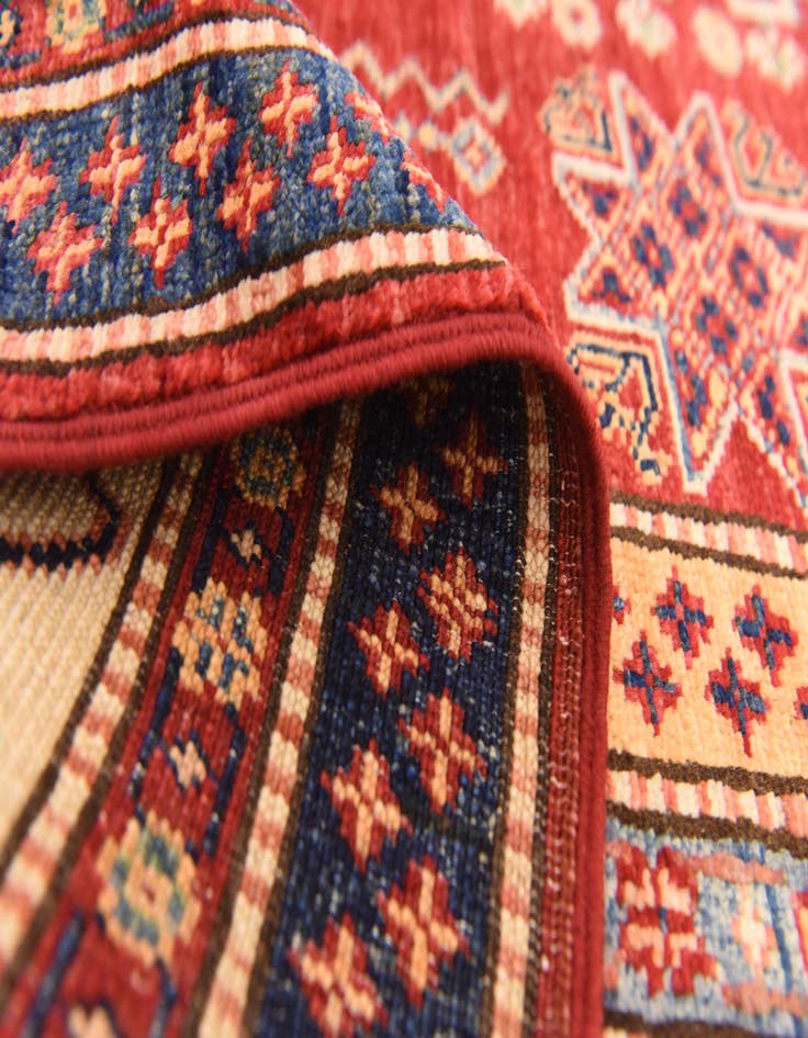 Detail image of 5' 7 x 7' 5  Hand Knotted Kazak Oriental Rug