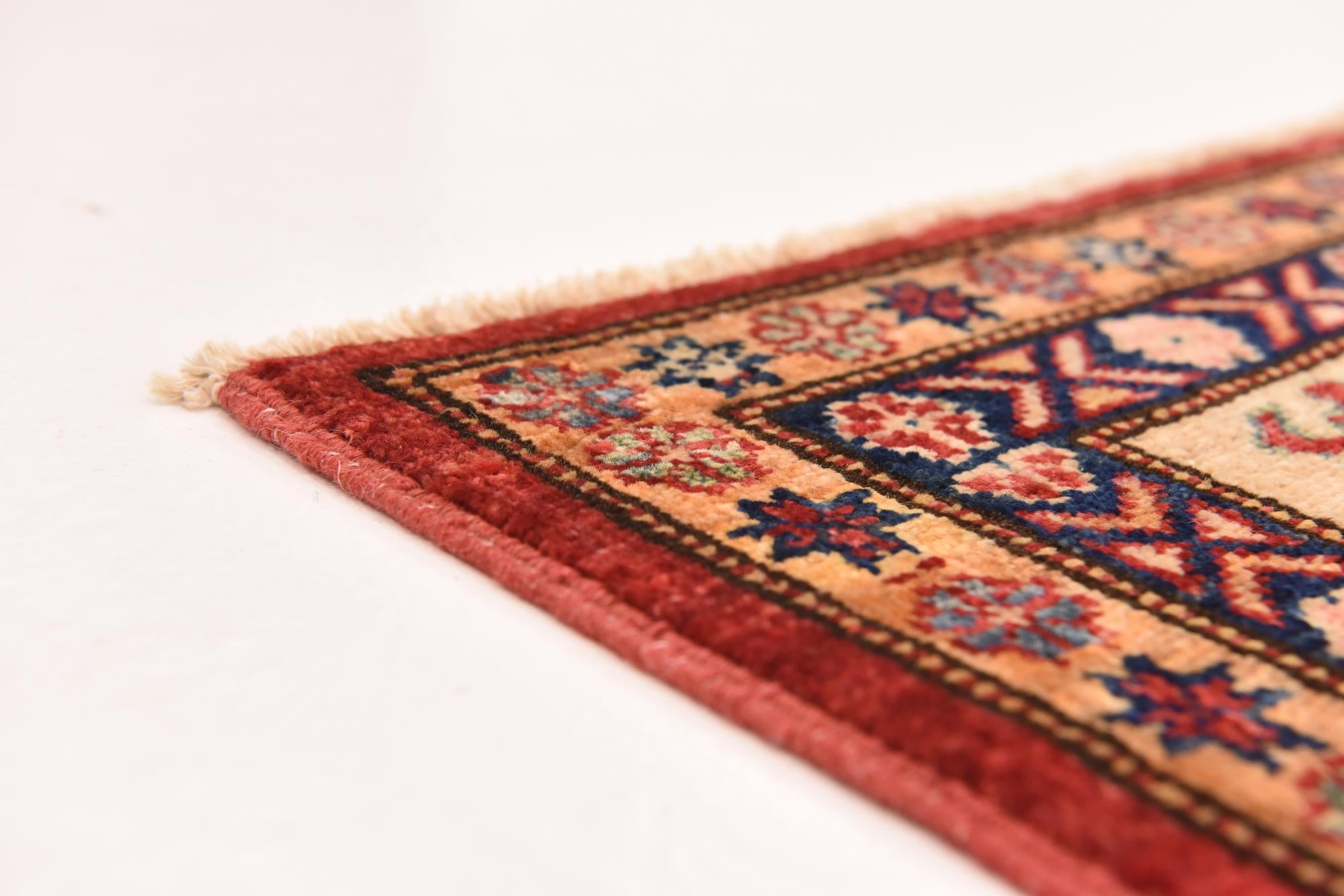 5' 10 x 8' 1 Hand Knotted Kazak Oriental Rug