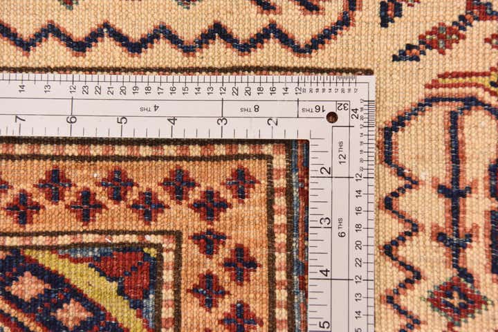 5' 7 x 7' 8 Hand Knotted Kazak Oriental Rug