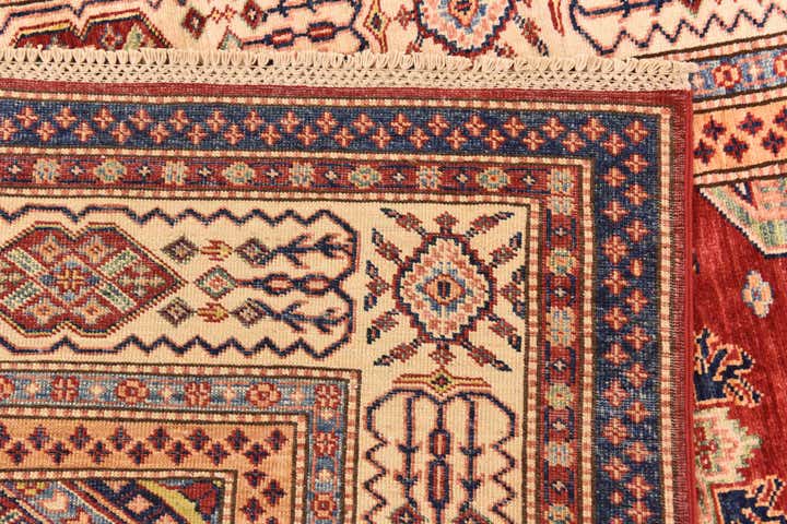 5' 7 x 7' 8 Hand Knotted Kazak Oriental Rug
