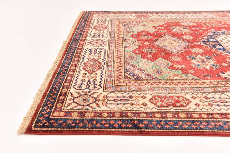 Detail image of 5' 7 x 7' 8 Hand Knotted Kazak Oriental Rug
