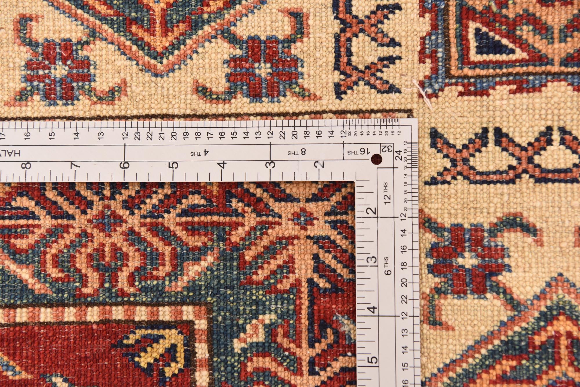 5' 7 x 7' 11 Hand Knotted Kazak Oriental Rug