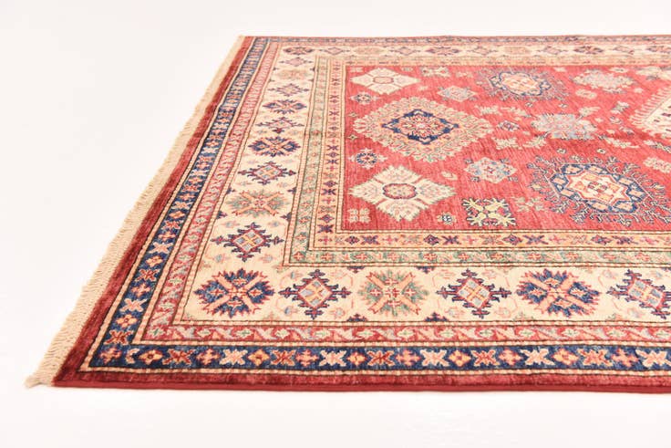 Detail image of 5' 9 x 7' 11 Hand Knotted Kazak Oriental Rug