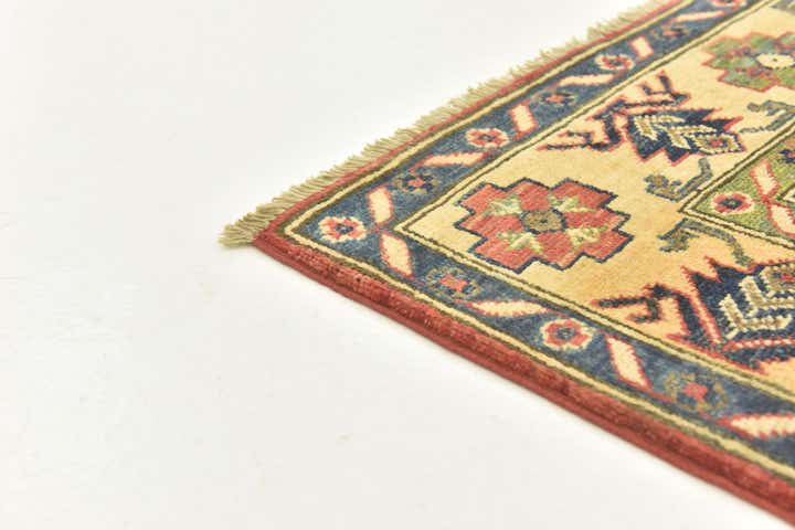4' x 5' 10 Hand Knotted Kazak Rug