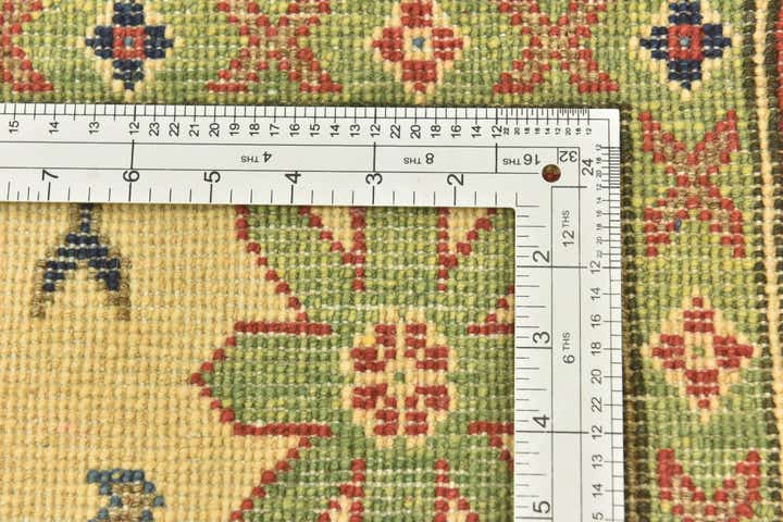 4' x 6' 3 Hand Knotted Kazak Rug