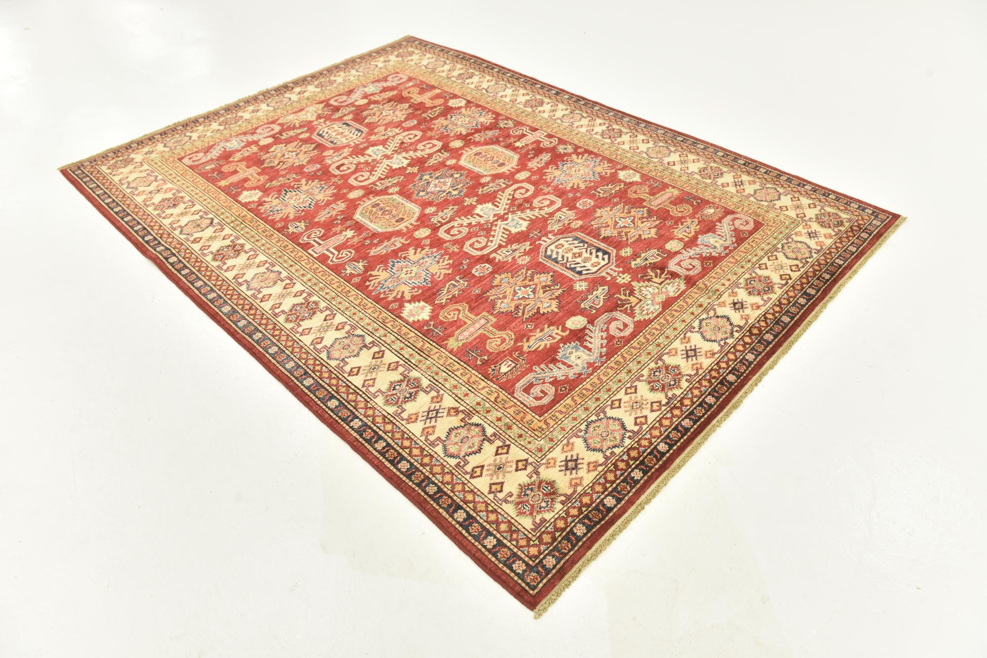5' 8 x 7' 9 Hand Knotted Kazak Oriental Rug