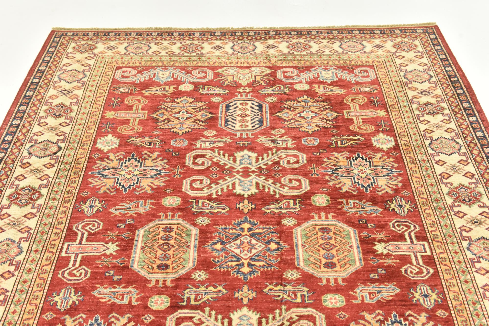 5' 8 x 7' 9 Hand Knotted Kazak Oriental Rug