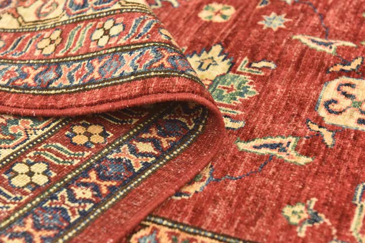 170cm x 235cm Handgeknüpft Kazak Orientalisch Teppich