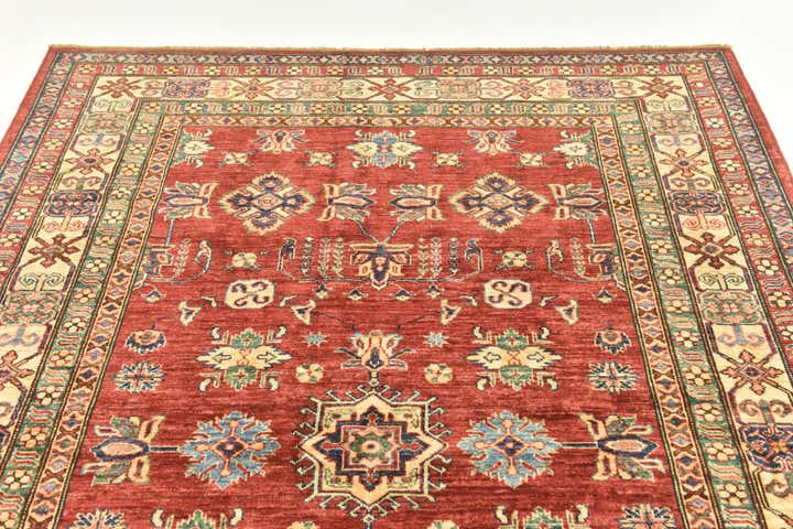 170cm x 235cm Handgeknüpft Kazak Orientalisch Teppich