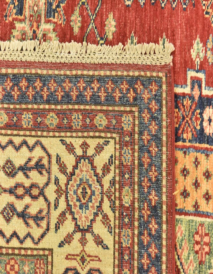 Detail image of 5' 6 x 7' 6  Hand Knotted Kazak Oriental Rug
