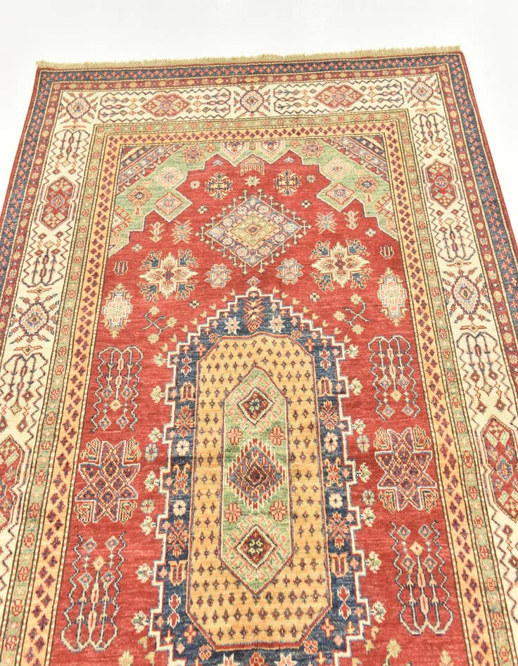 Detail image of 5' 6 x 7' 6  Hand Knotted Kazak Oriental Rug