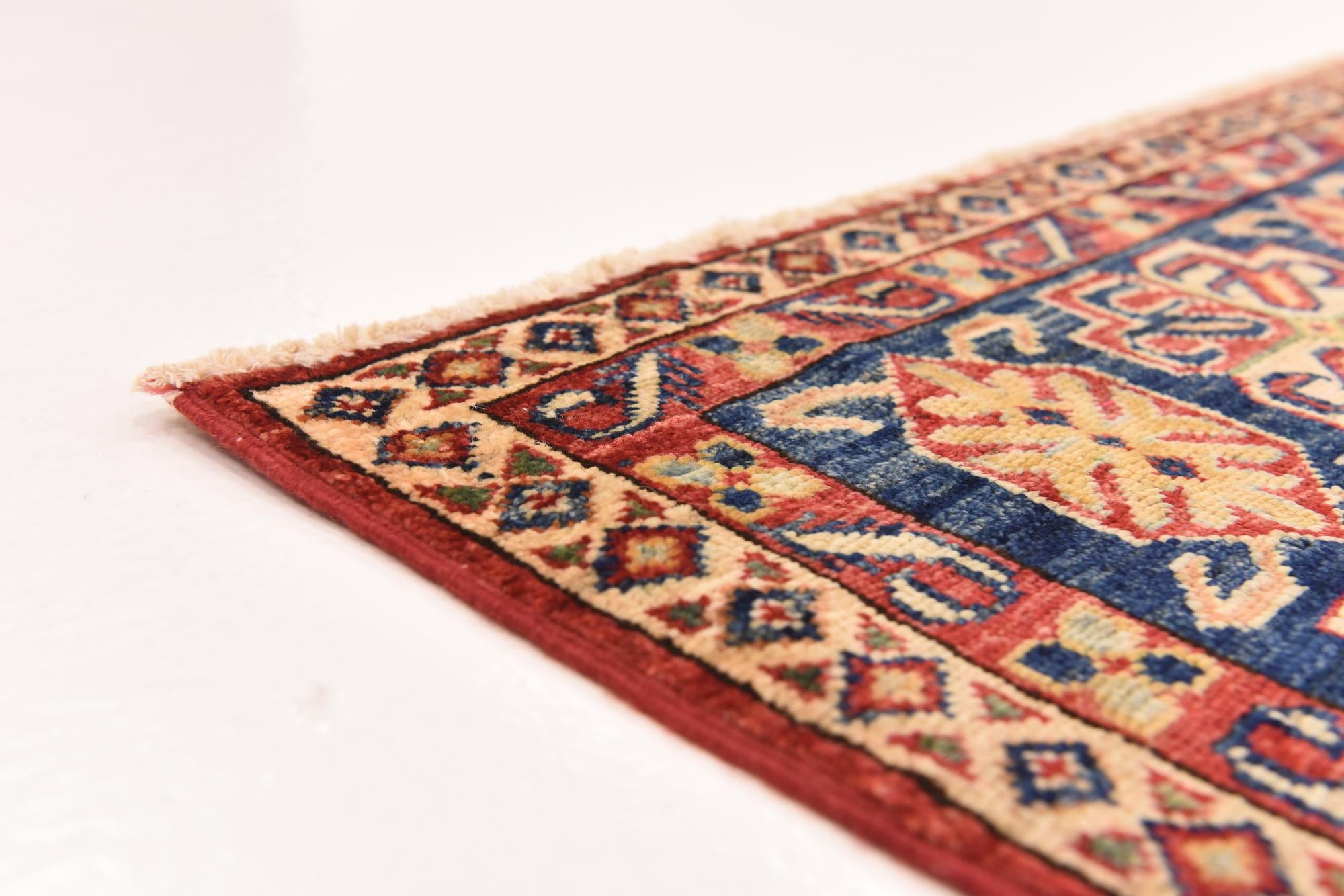 5' 11 x 7' 11 Hand Knotted Kazak Oriental Rug