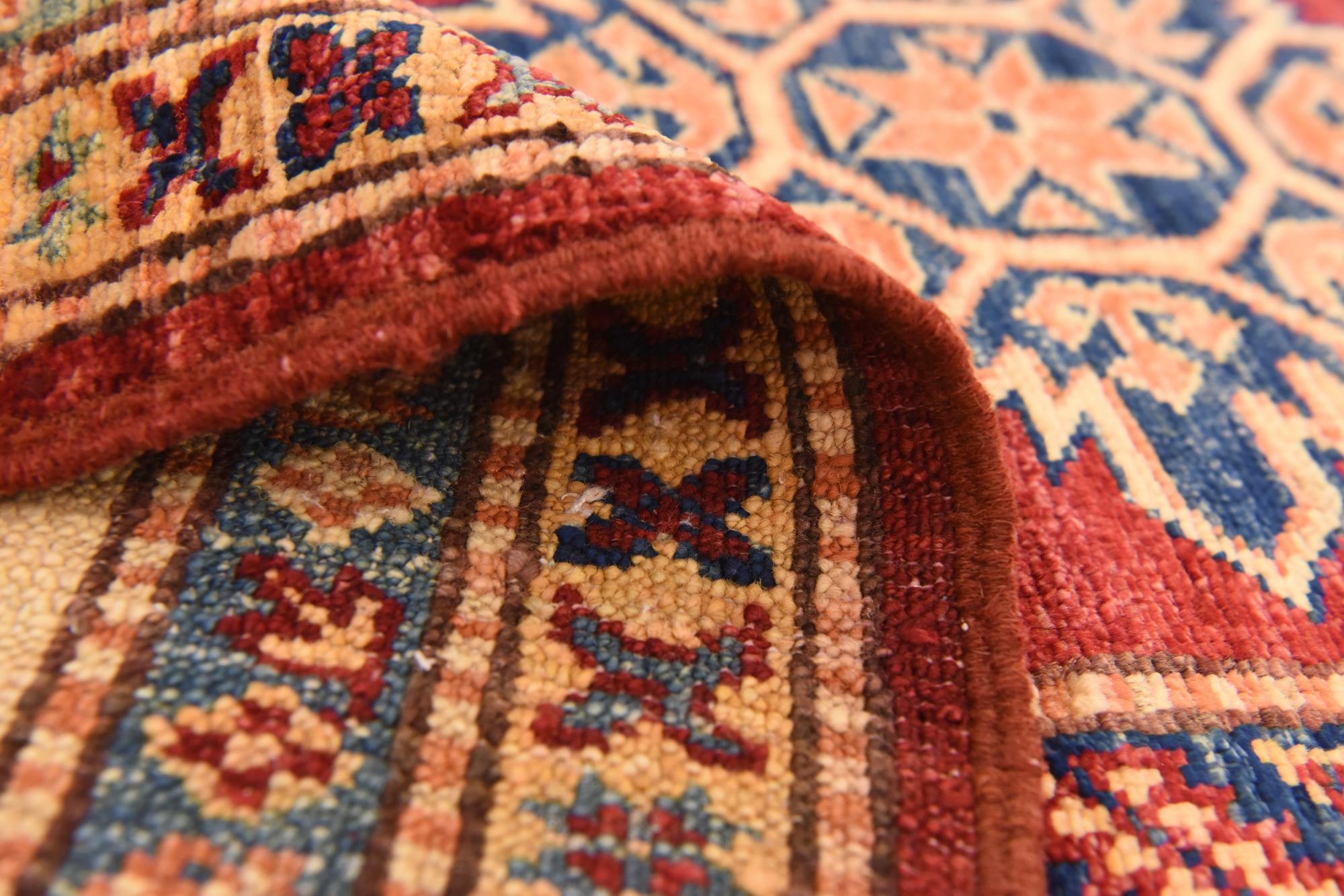 5' 8 x 7' 9 Hand Knotted Kazak Oriental Rug