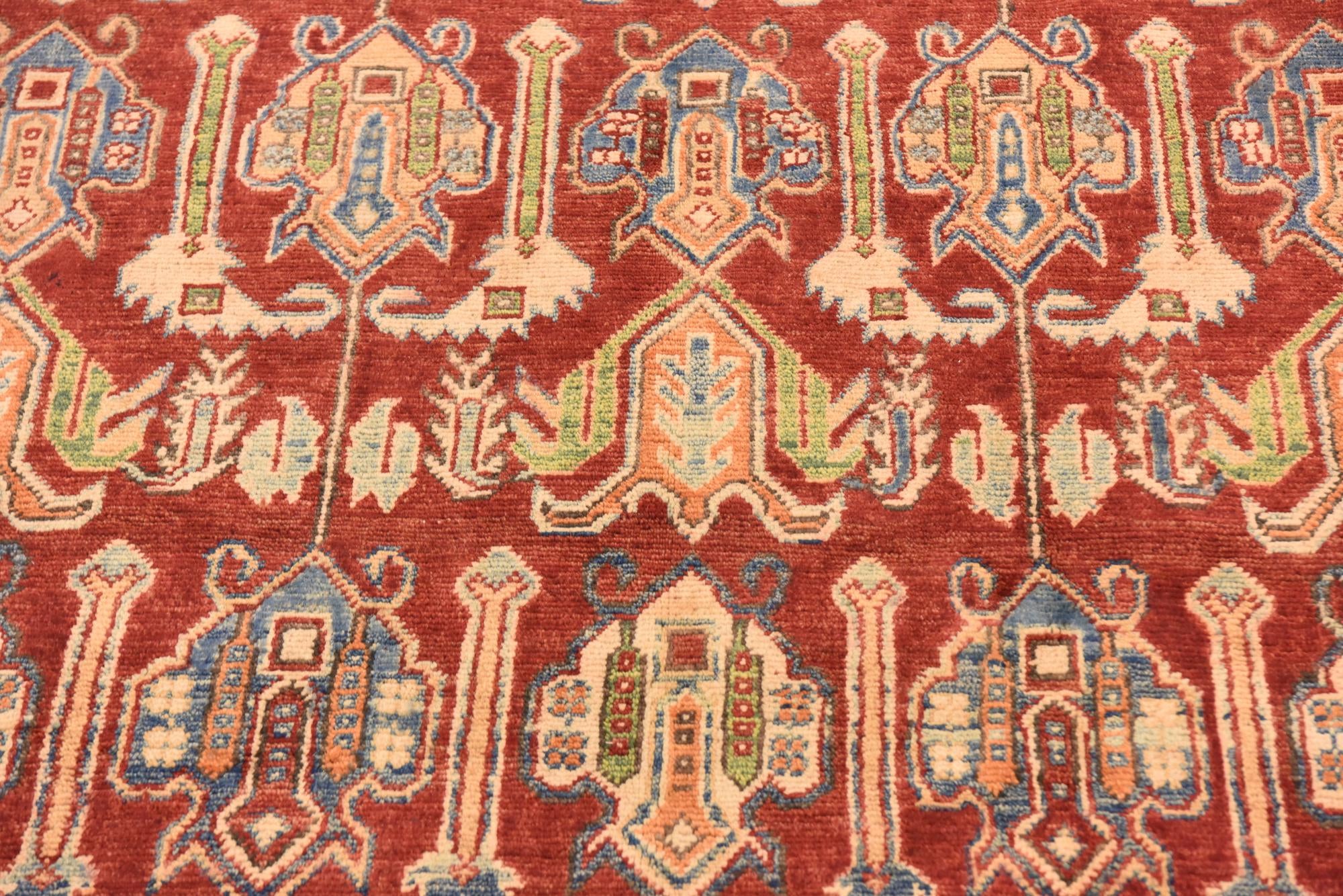 6' 8 x 9' 5 Hand Knotted Kazak Rug