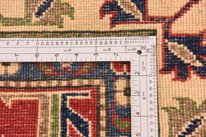 6' 1 x 9' 1 Hand Knotted Kazak Rug